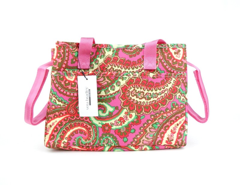 Vera Bradley Capri Pink Lighten Up Everything Organizer NWT
