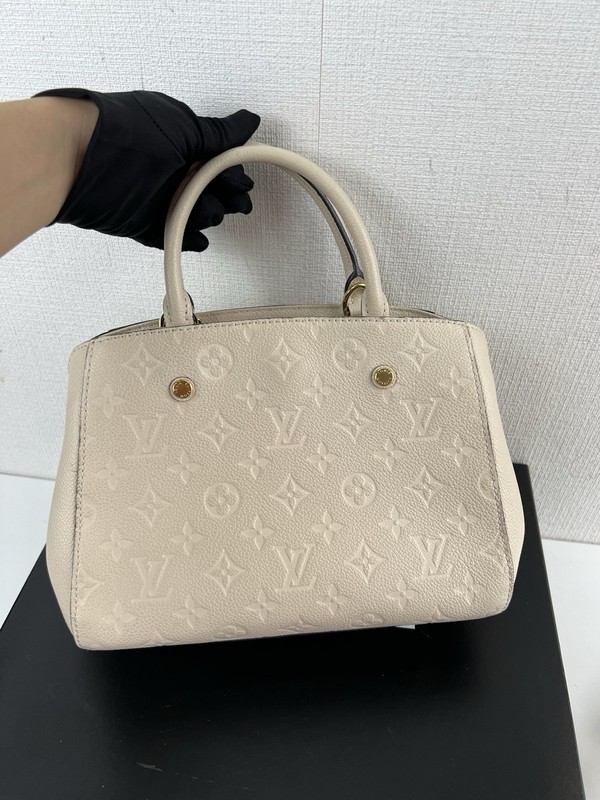 Louis Vuitton Monogram Montaigne BB Handbag Beige gallery
