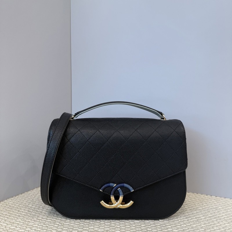 Chanel Messenger Black Grained Calfskin (jj1213m0) gallery