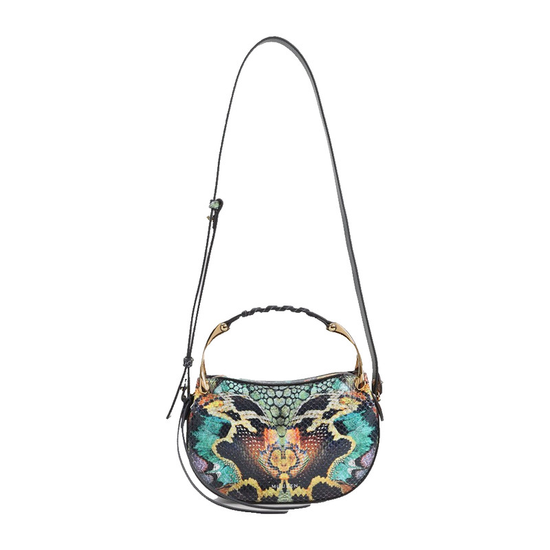 ALEXANDER MCQUEEN Wishbone Mini Multicolor Shoulder Bag New & Authentic