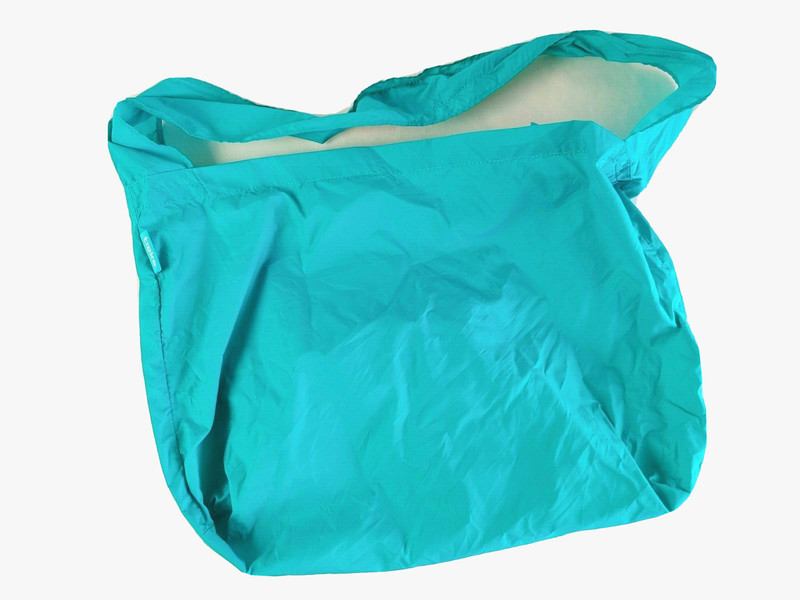Tieks Nylon Tote Bag for Shoes or Whatever Signature Tiek Blue #17547 gallery