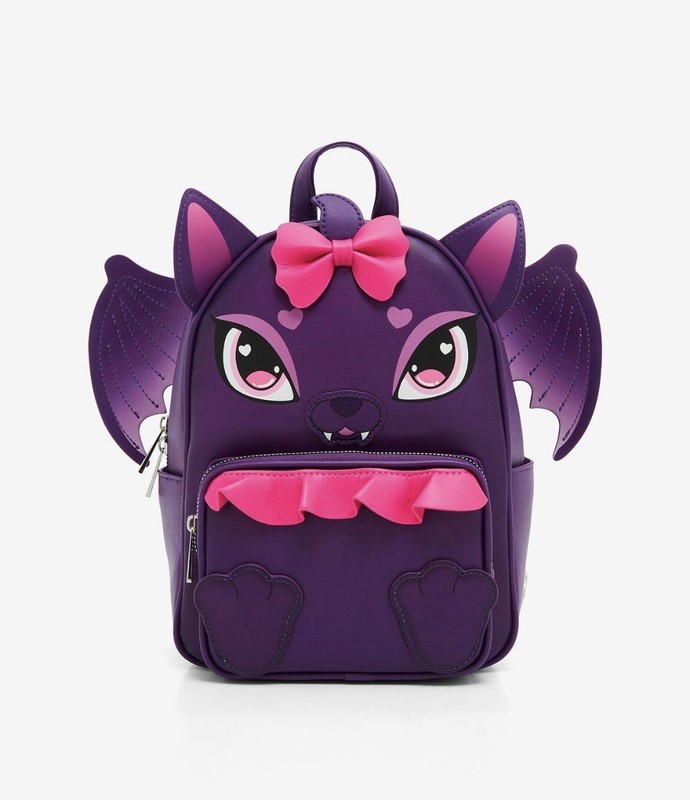 Monster High Draculaura Count Fab Fabulous Figural Mini Backpack Purple/Pink NEW