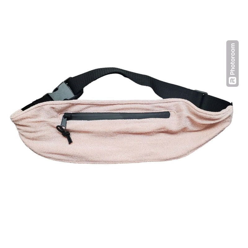 Triangl Swimwear Pink Glitter/Shimmer Belt Bag