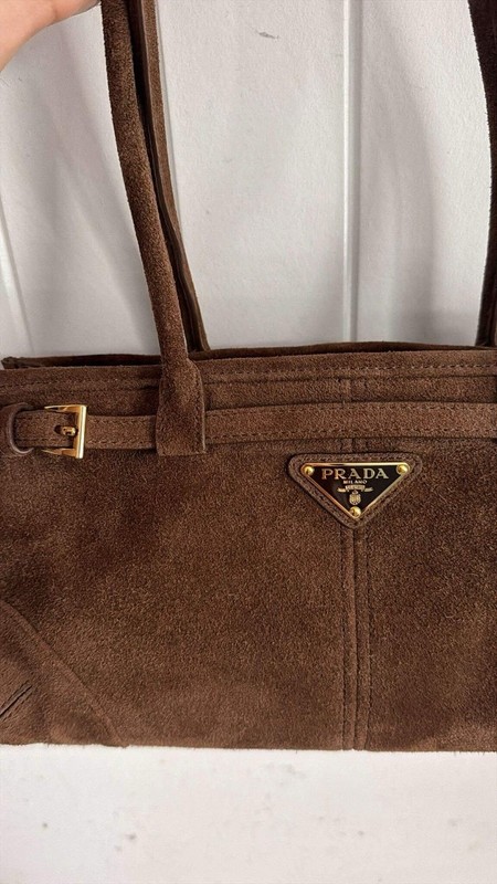 Prada Bonnie suede Bag gallery