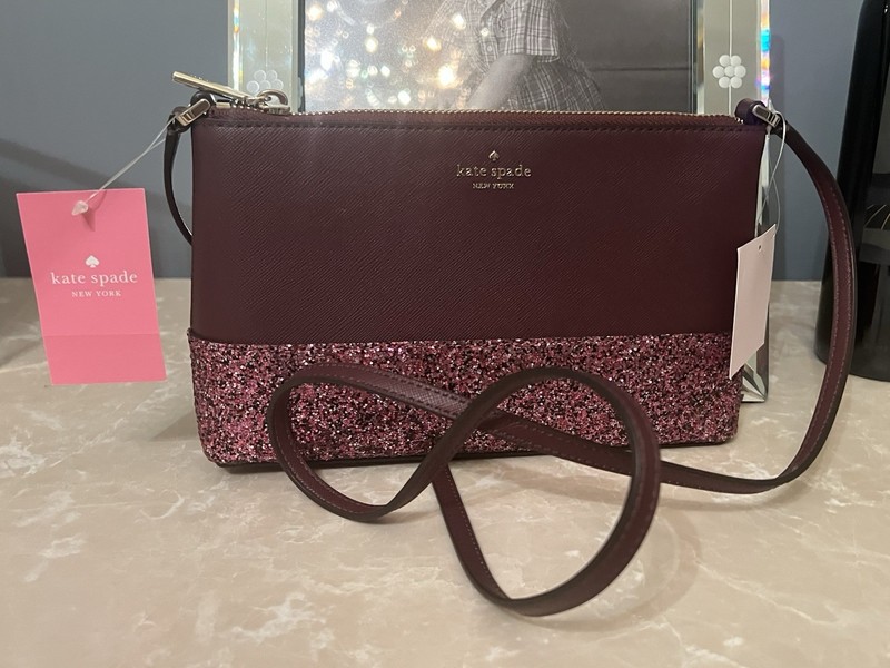 Kate Spade Flash Glitter Mixed Matte Cherrywood
