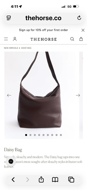 The Horse Daisy Hobo In Coffee