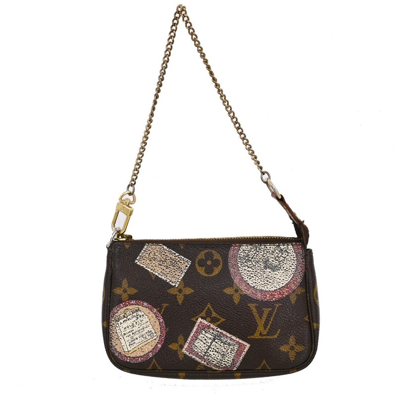 Best03 LOUIS VUITTON MONOGRAM PATCH POCHETTE ACCESSORY M95804 PL0089 YQ07658