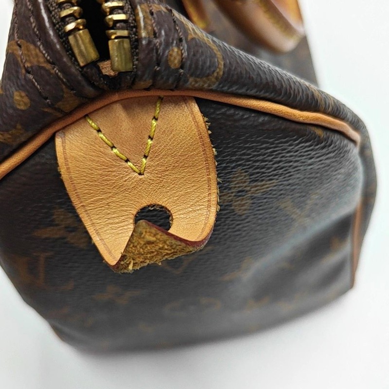 Louis Vuitton Speedy 25 Classic Monogram Canvas Shoulder Bag - Good #15VQ0M8 gallery