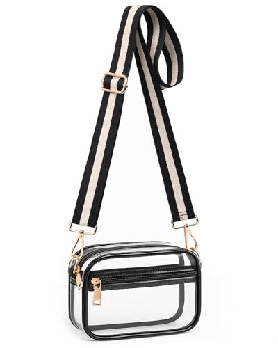 Clear Crossbody Bag Stadium Approved Small Transparent Purse for Concerts Sports gallery