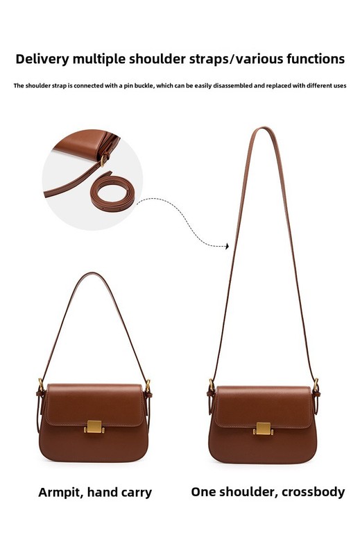 Women's Bag New Cowhide Leather Women Shoulder Bags Crossbody Bags gallery
