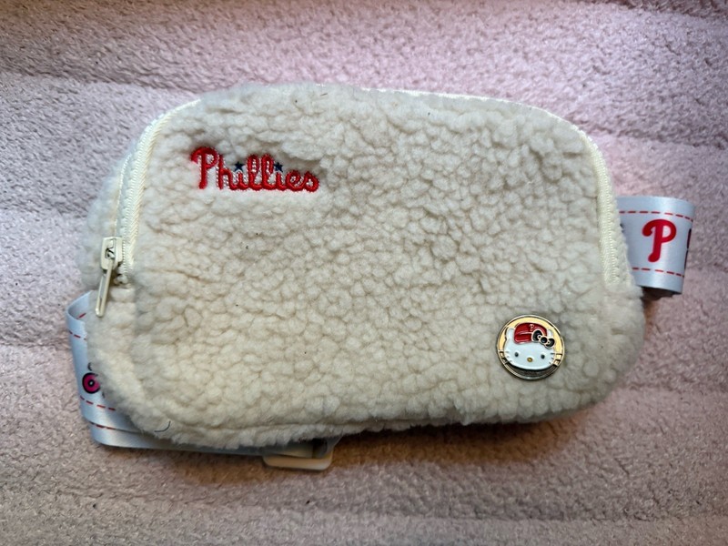 Hello Kitty Sherpa Crossbody Bag Philadelphia Phillies Fanny Pack
