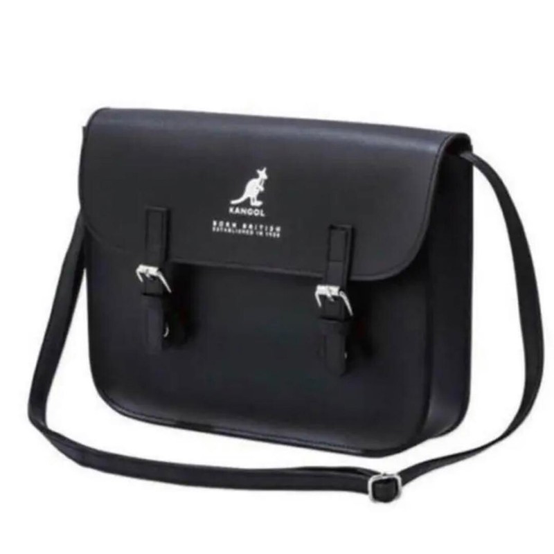 KANGOL perception goal satchel bag shoulder bag H18 X W24 X D5cm Good