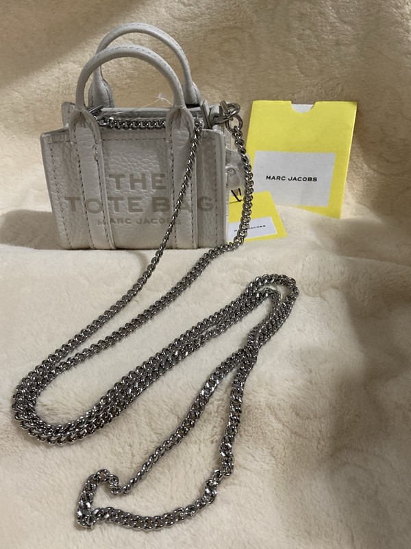 Marc Jacobs Mini TOTE Leather Crossbody Tote Bag Handbag NWT gallery