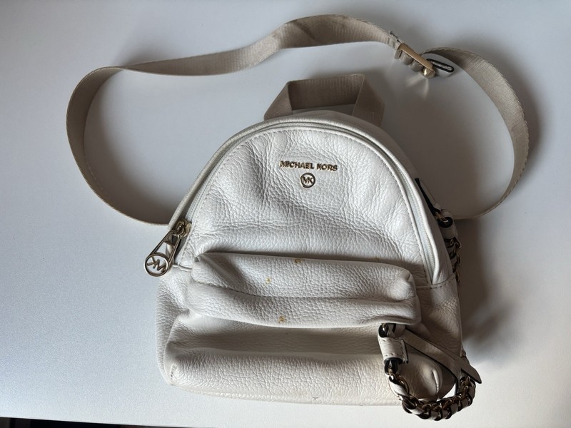 Used Michael Kors Slater Small Backpack – Pebbled Leather (Pre-Owned)
