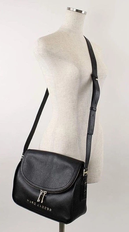 Marc Jacobs “The Groove” Leather Messenger Bag Approx. 9”H x 11”W