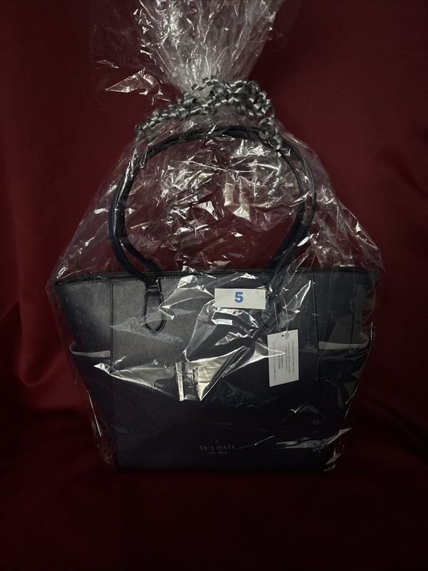 NWT Kate Spade Shoulder Tote – Leather Navy