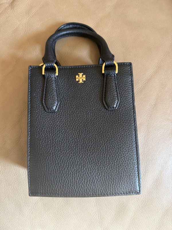 Tory Burch Blake Mini Tory Burch Blake Pebbled Leather Mini Shopper Tote