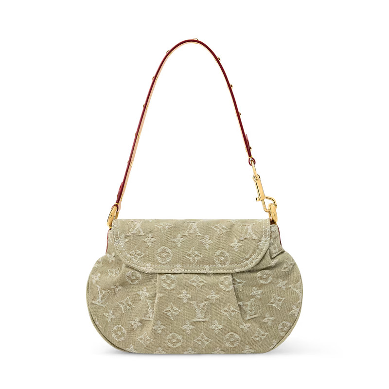 NEW Louis Vuitton Monogram Sunset Shoulder Bag Khaki M27210 Authentic LV gallery