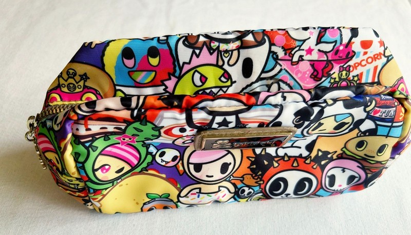 lot of 4 used small tokidoki tote bag purse make up bags kawaii cute unicorn gallery