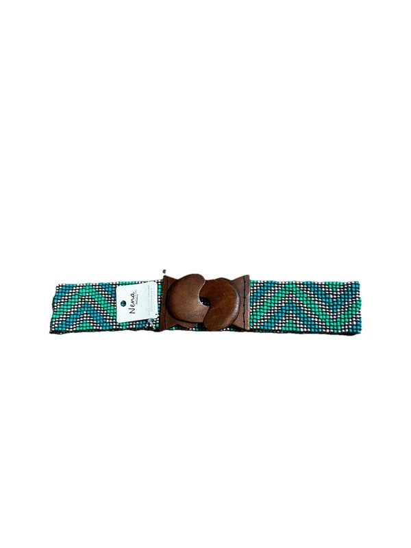 Nena & CoBelt Nwtgs Torqouise Stretch Beads USa