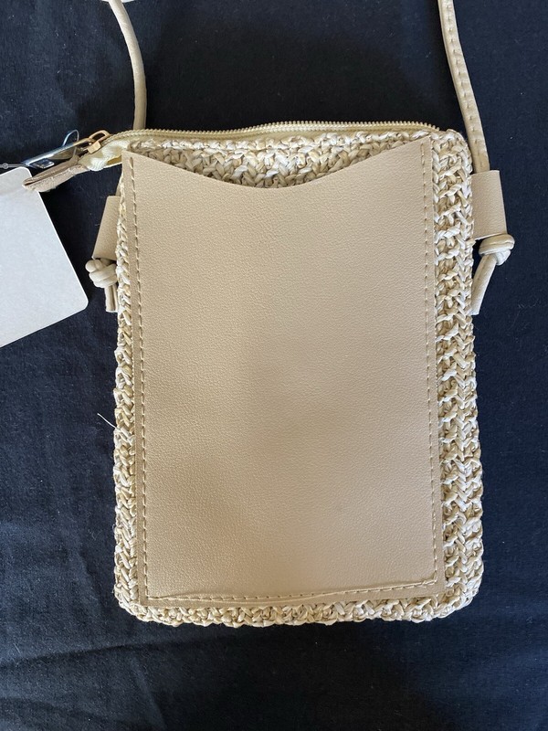 FADIVO New York Straw Crossbody NWT AMAZING gallery