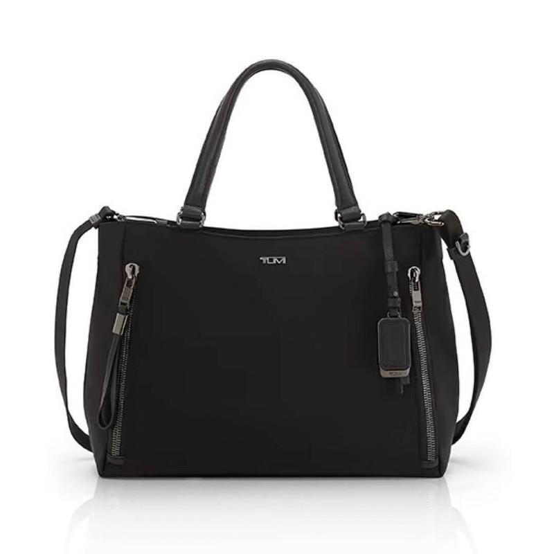TUMI Valetta VOYAGEUR 196605 All Black Medium Tote Business Bag outlet New