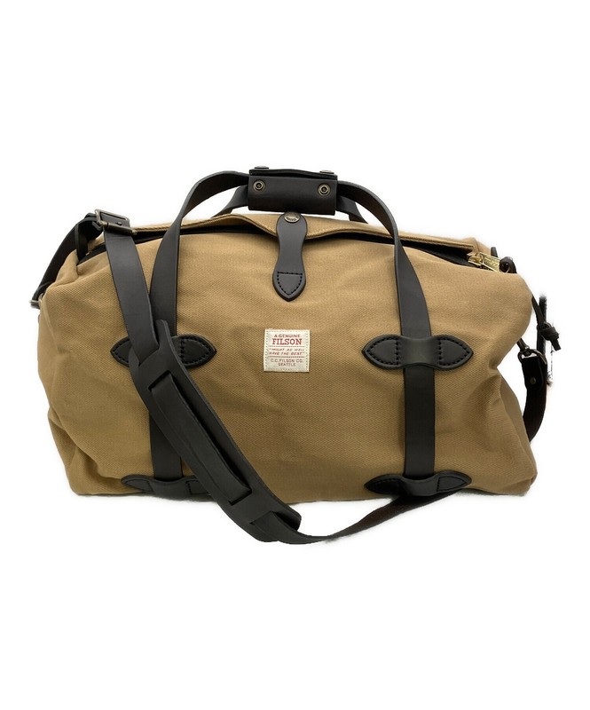 FILSON SMALL RUGGED TWILL DUFFLE BAG 70220 Beige #TFB6253