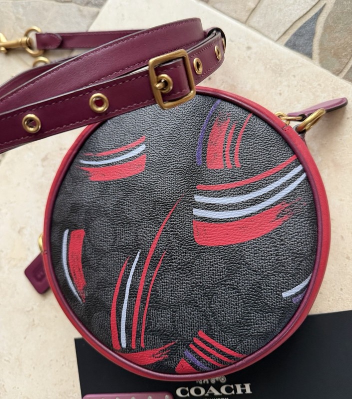 COACH LIMITED EDITION RUNWAY 2020 ORIGINALS CIRCLE CROSSBODY BAG 5248 gallery