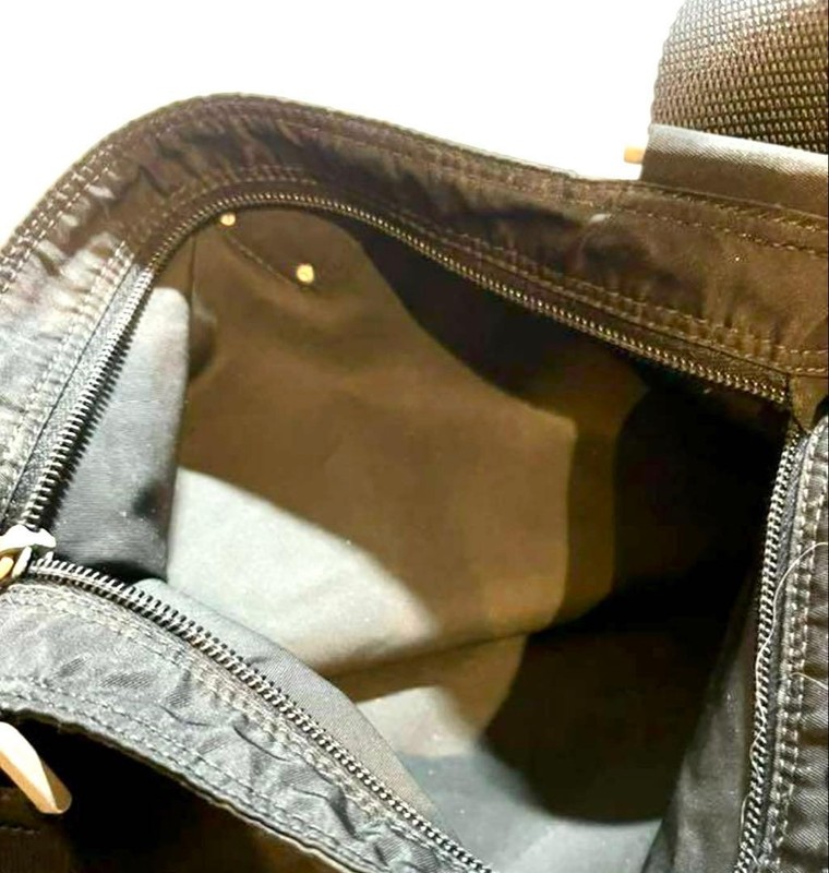 PRADA Shoulder Crossbody Bag Accessory Pouch Black Strap 128cm Womens Auth gallery