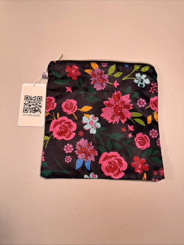 MarleyLilly Floral Zip Pouch gallery