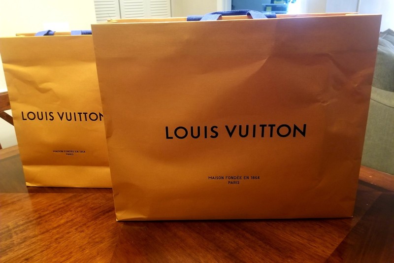 Louis Vuitton Large & Small Gift Store Shopping Bags gallery
