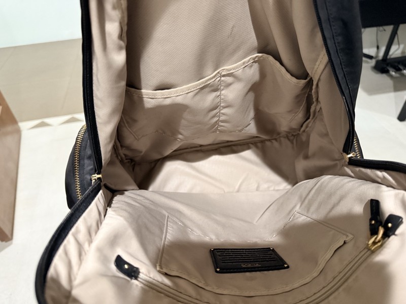 Tumi Voyageur Calais Black Backpack Business Travel Laptop Lightweight gallery