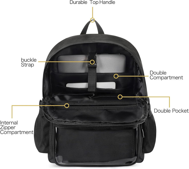 Ita Bag Backpack with Insert Pin Display Backpack for School Anime Cosplay gallery