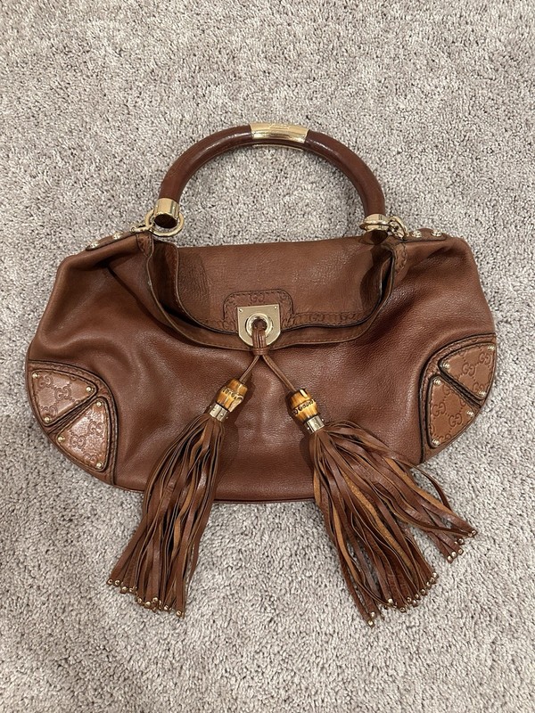 Gucci BABOUSKA INDY Hobo bag with tassels