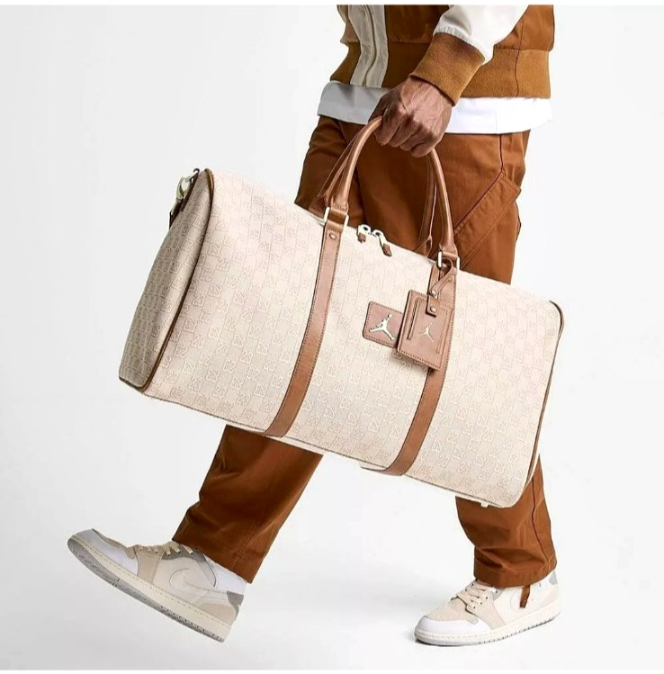 Nike Air Jordan Monogram Duffle Bag 25L NWT Carry On Weekender Gym Bag