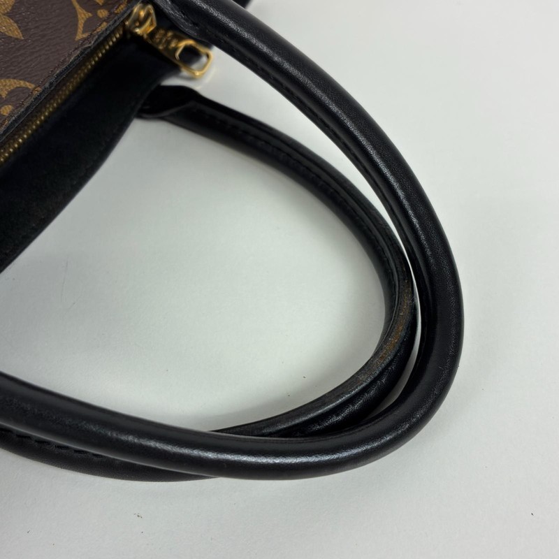 LOUIS VUITTON Flower tote Handbag M43550 Monogram canvas Brown gallery