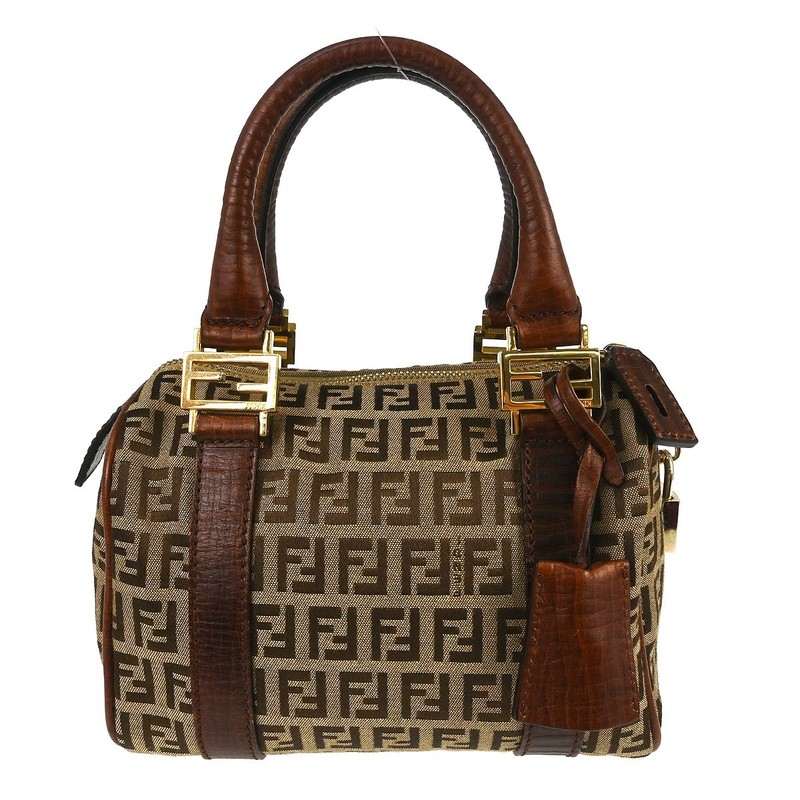 Fendi Beige Zucchino Handbag NQ09132