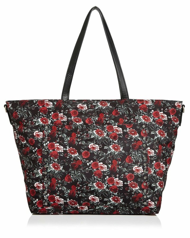Rebecca Minkoff Logan Rose Tote XL Nylon Baby Diaper Bag Pouch Changing Pad NEW
