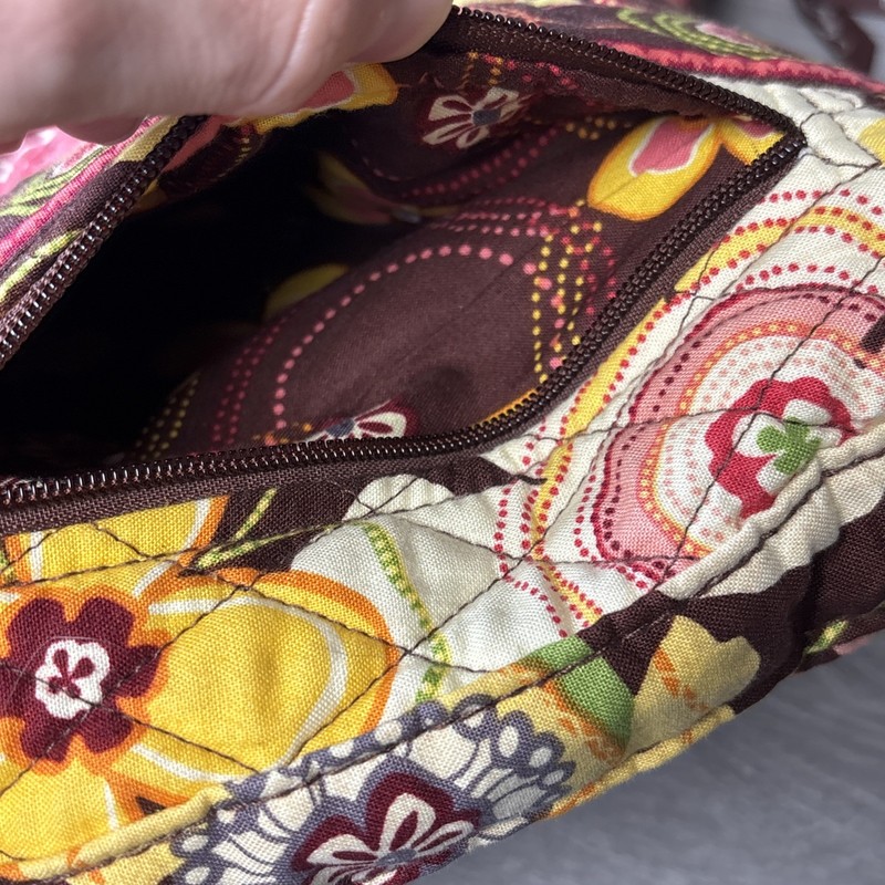 Vera Bradley women's Buttercup Hobo Shoulder Sling Bag Purse 13” Summer gallery