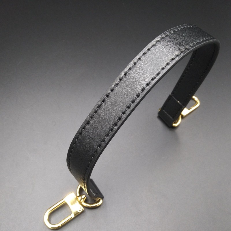 20in Real Vachetta Genuine Leather Top Handle Handbag Shoulder Strap for Noe Nan