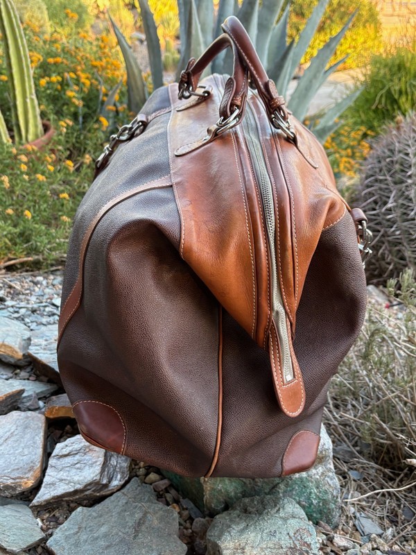 Mullholland Brothers Leather Long Horn Satchel Bag, Ex,. Condition gallery