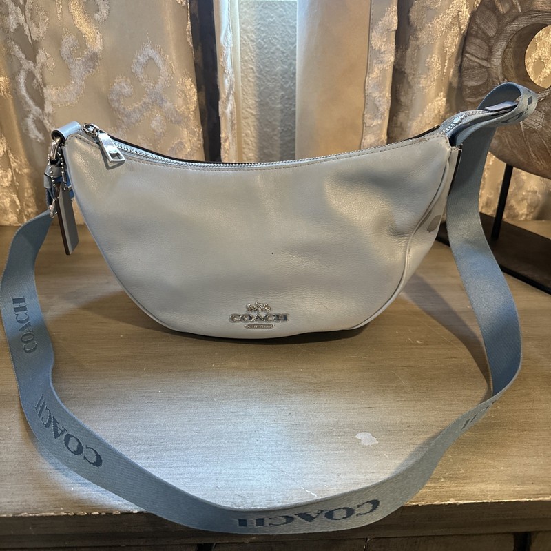 Coach CT644 Pace Shoulder bag Smooth Leather Cornflower / Field Flora