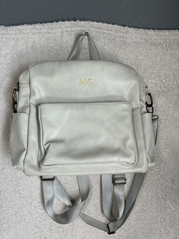 Milkmaid Good Backpack With Changing Pad And Wristlet For Diapers And Wipes