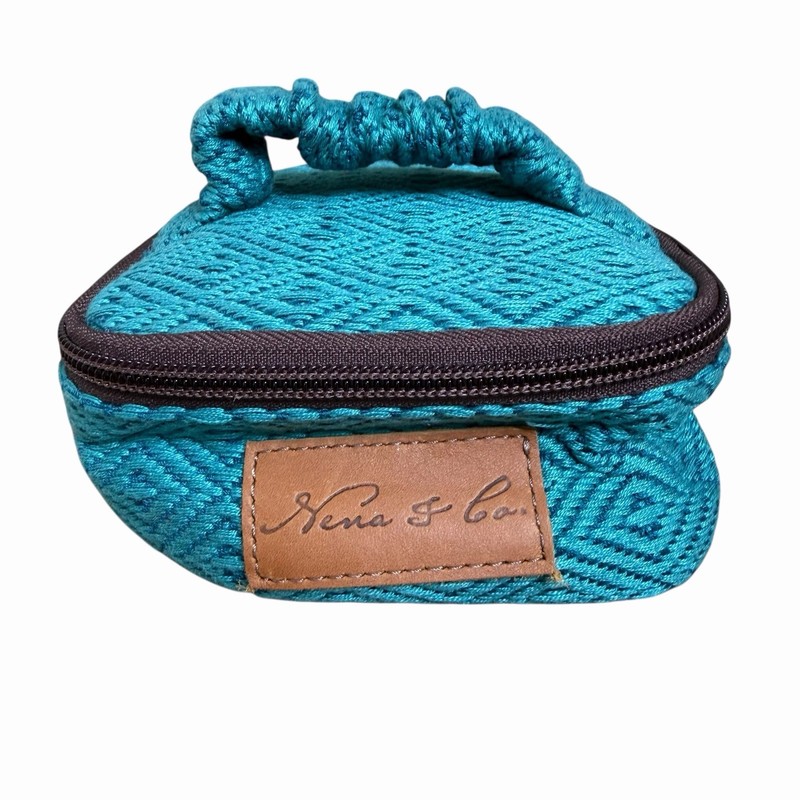 Nena and Co. Artisan Huipil Jewelry Pouch Earring Holder Wallet 2 Piece gallery