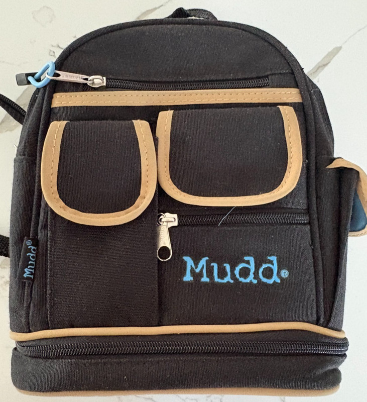 Mudd Mini BackPack Organizer Purse perfect for sporting events & outings EUC