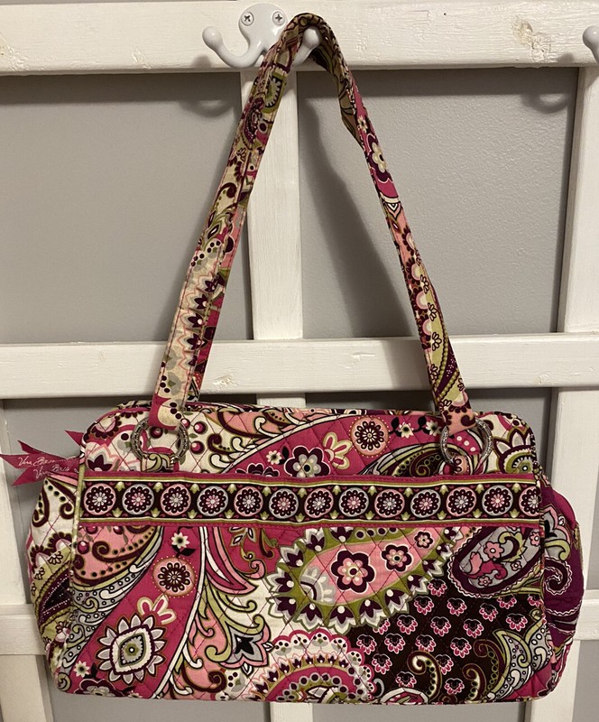 Vera Bradley Very Berry Paisley Whitney purse