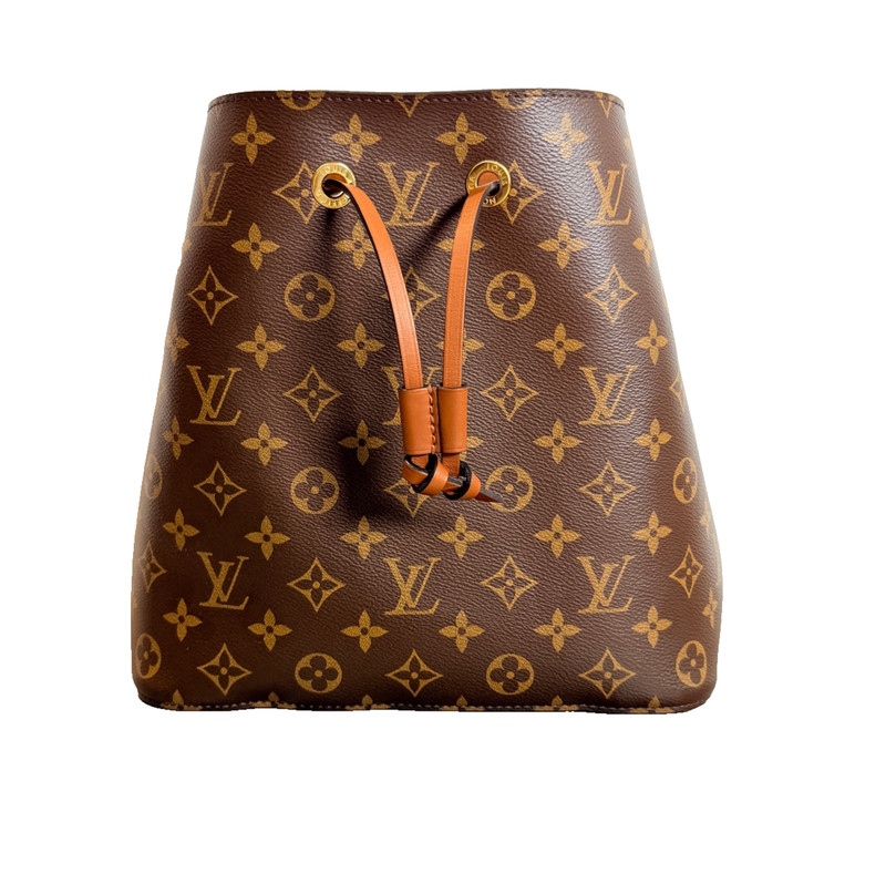 Authentic Louis Vuitton NeoNoé Monogram Coated Canvas Bucket Bag Brown eBay AG