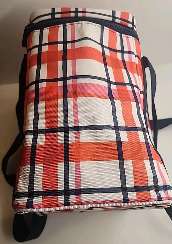 Kate Spade Spring Plaid Picnic Cooler Bag gallery