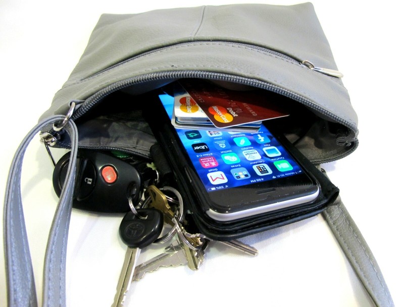 Genuine Leather Every Day Purse Shoulder or Cross Body Slim Light Weight & Soft gallery
