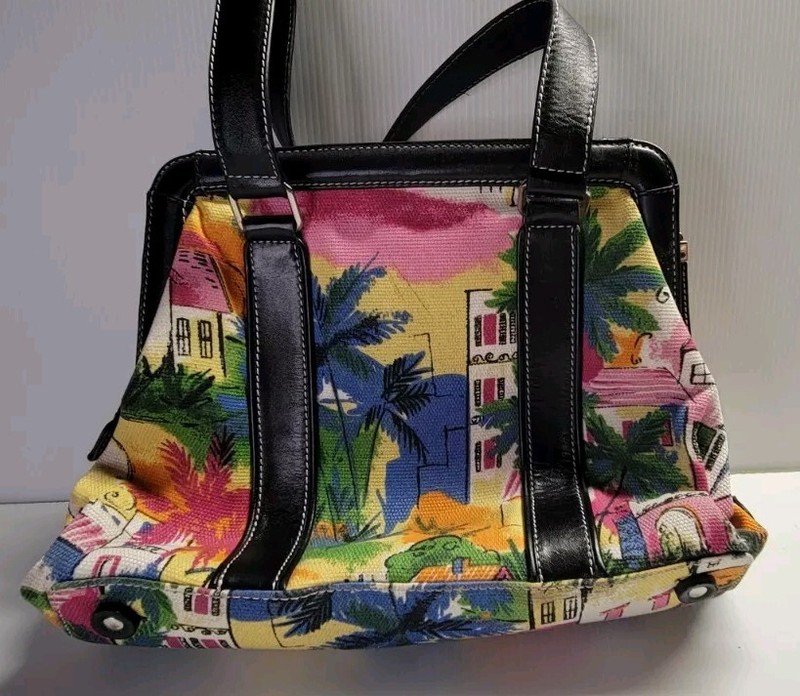 The Sak Pink Label Tropical Village Shoulder Bag Wide Mouth gallery